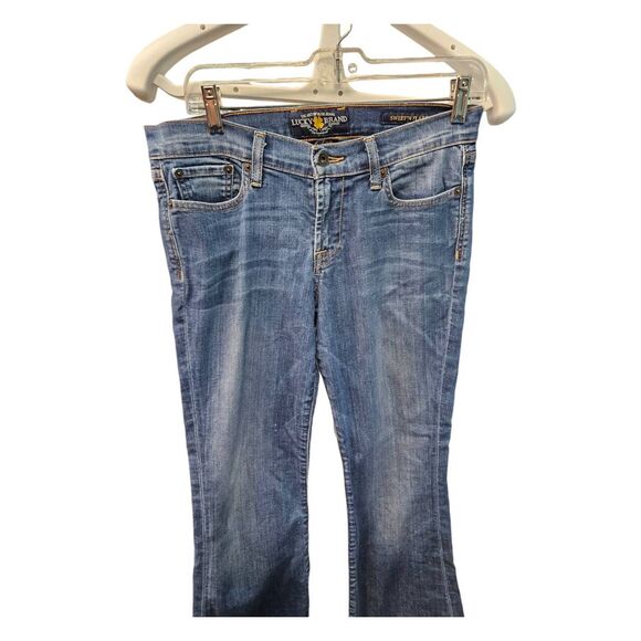 Lucky Brand Sweet N Flare Denim Jeans Womens Size 6 - Picture 4 of 10